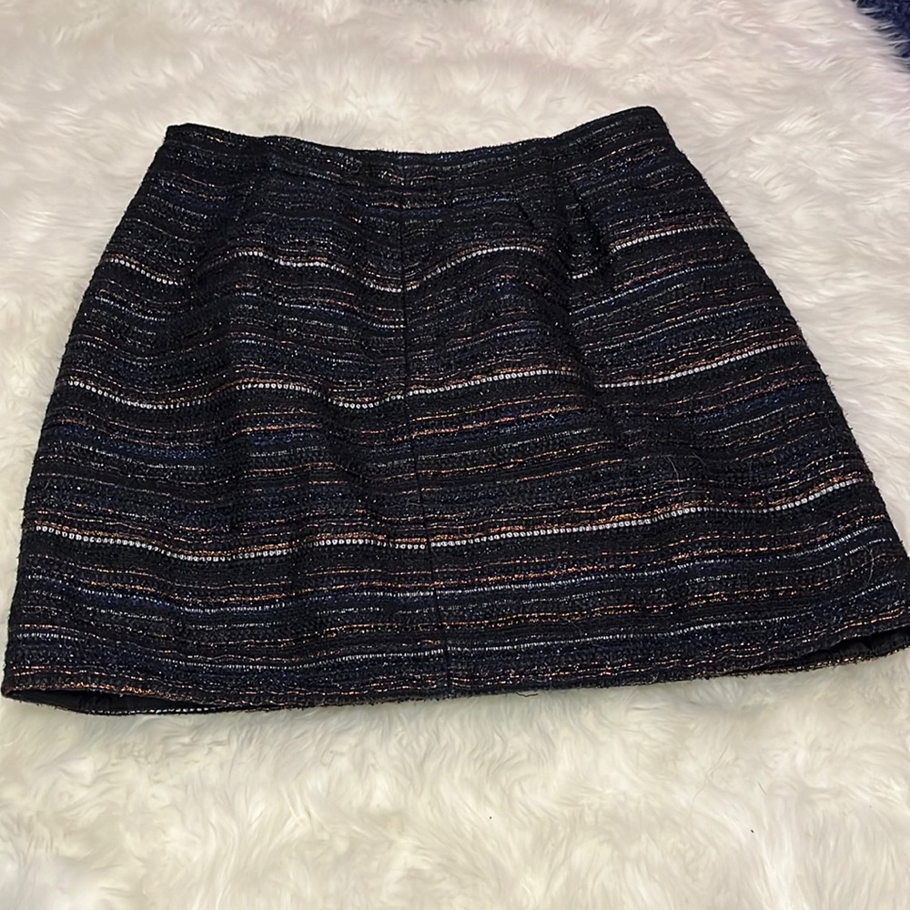 JCrew Metallic Skirt